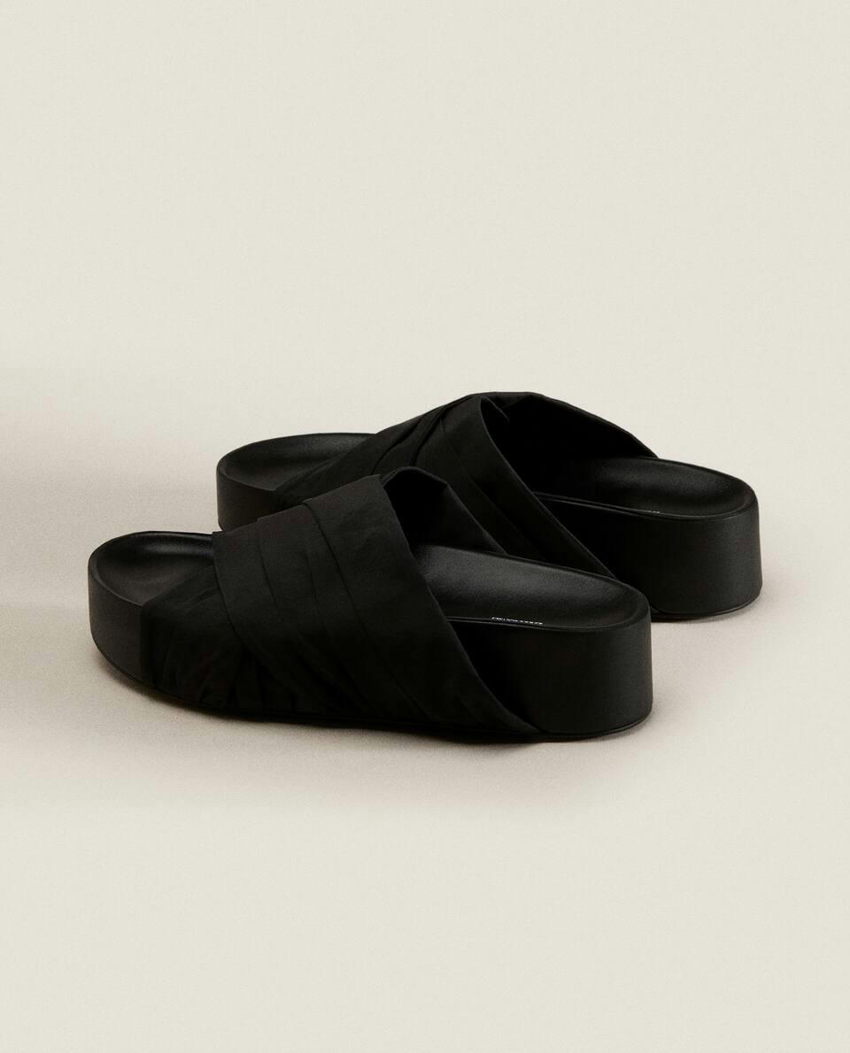 CROSSOVER FABRIC WEDGES