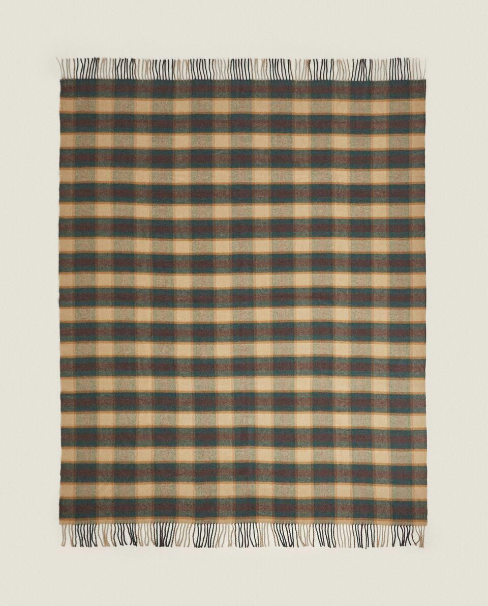 TARTAN WOOL BLANKET