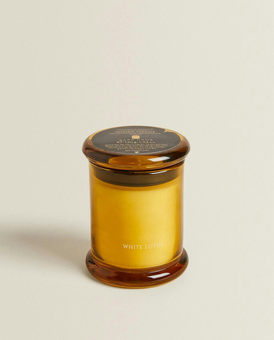 WHITE LOTUS SCENTED CANDLES