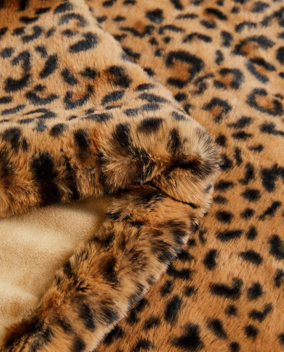 LEOPARD PRINT BLANKET