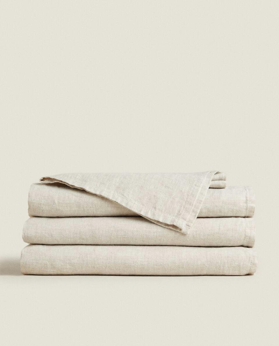 WASHED LINEN TABLECLOTH