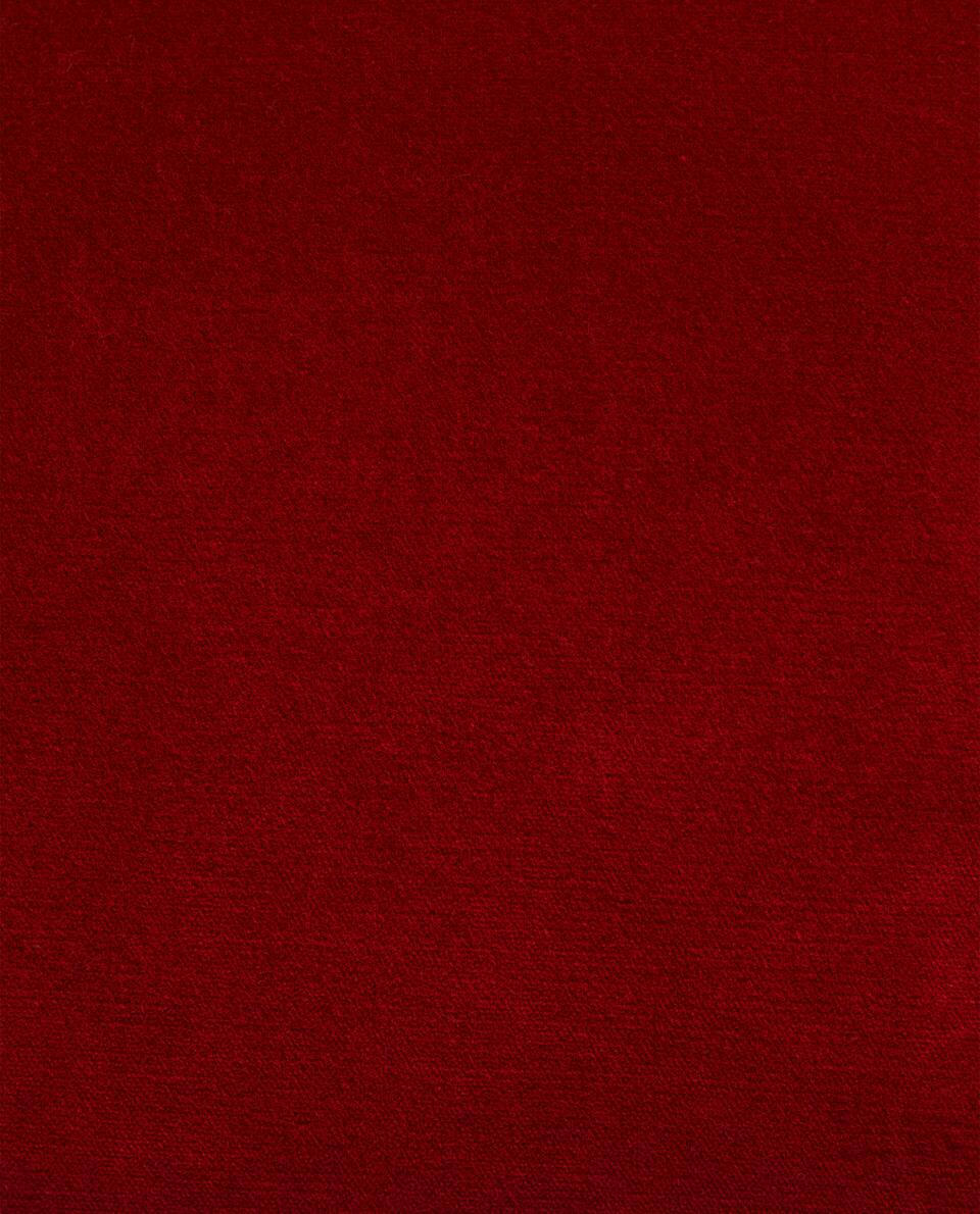 LINEN AND VELVET CUSHION COVER