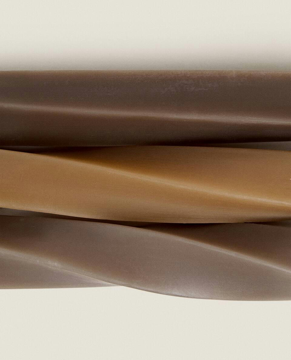 SPIRAL CANDLE (PACK OF 3)