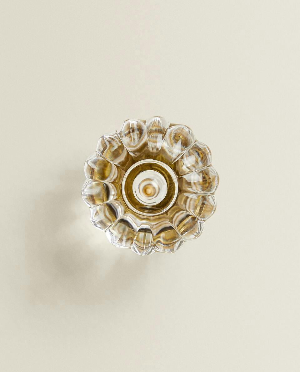 ACRYLIC FLOWER DOOR KNOB (PACK OF 2)