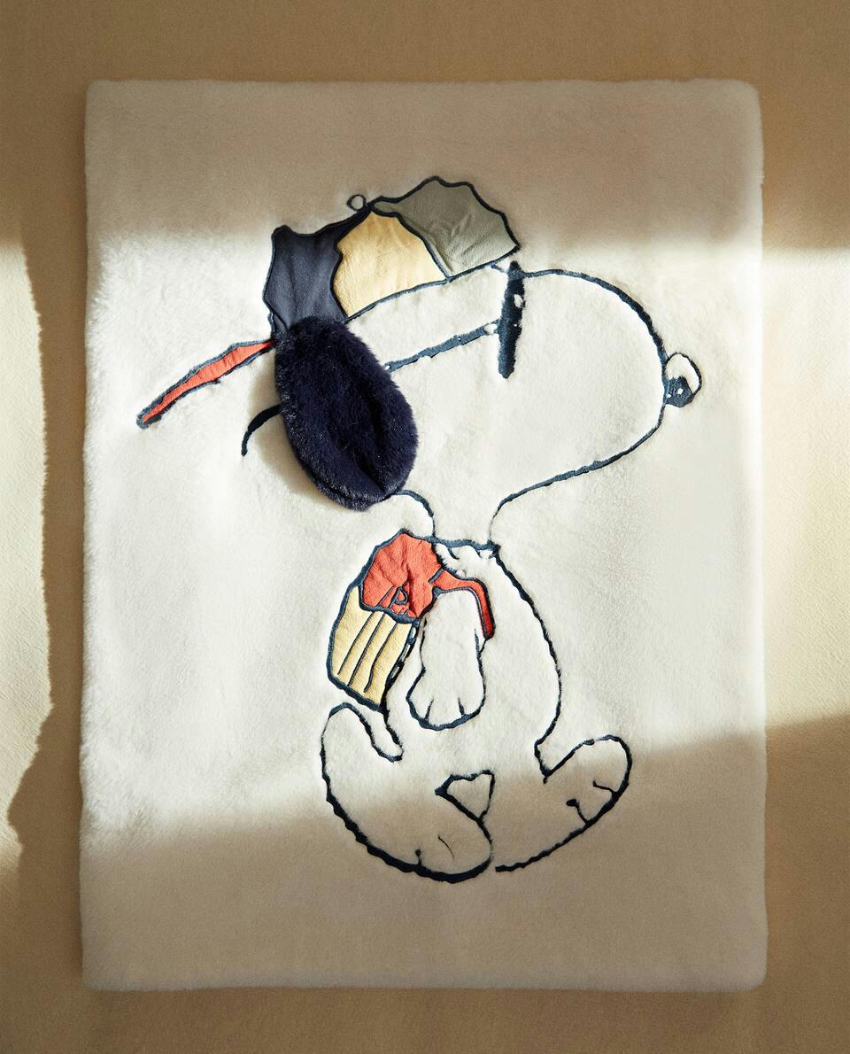 PEANUTS? FAUX FUR BLANKET