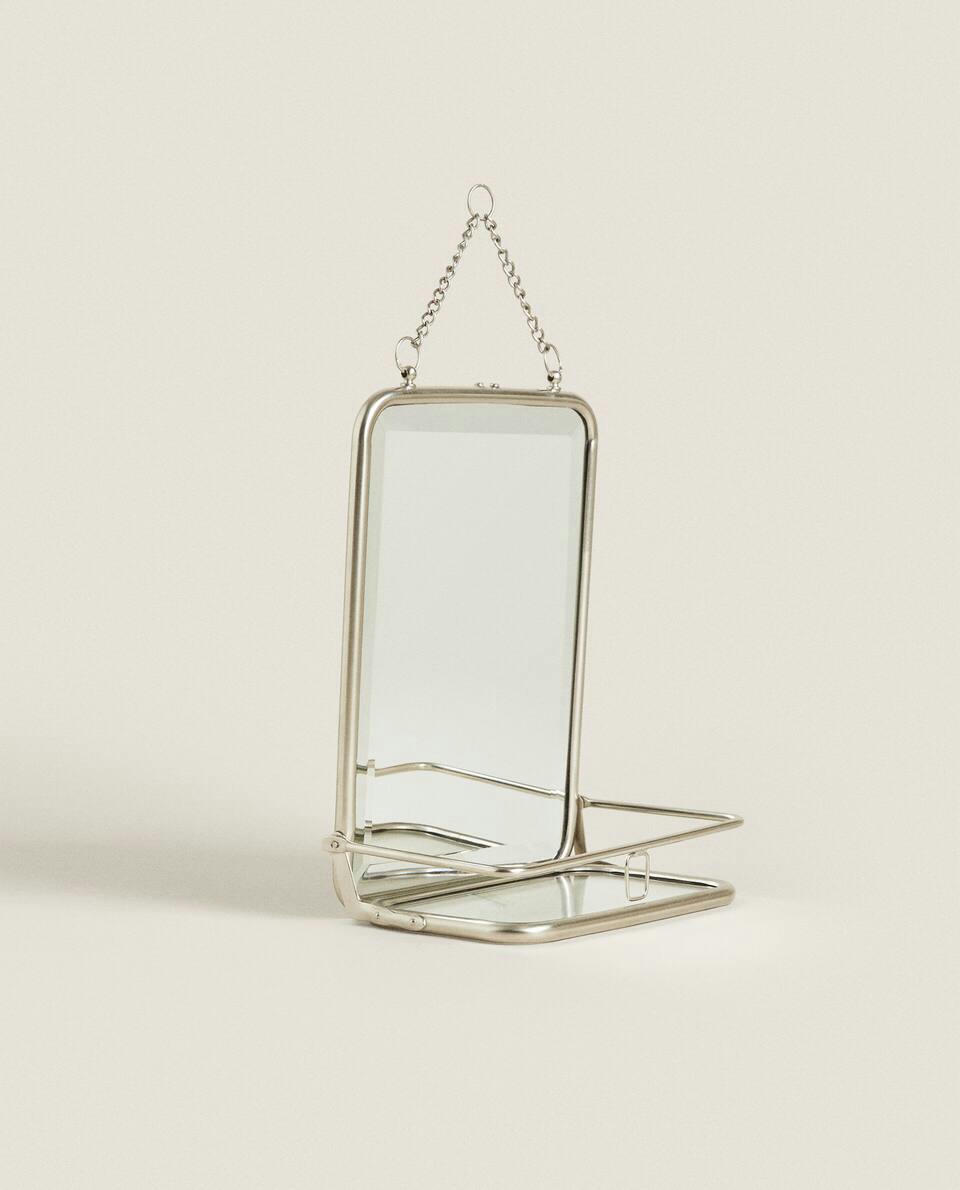 WALL MIRROR WITH CHAIN