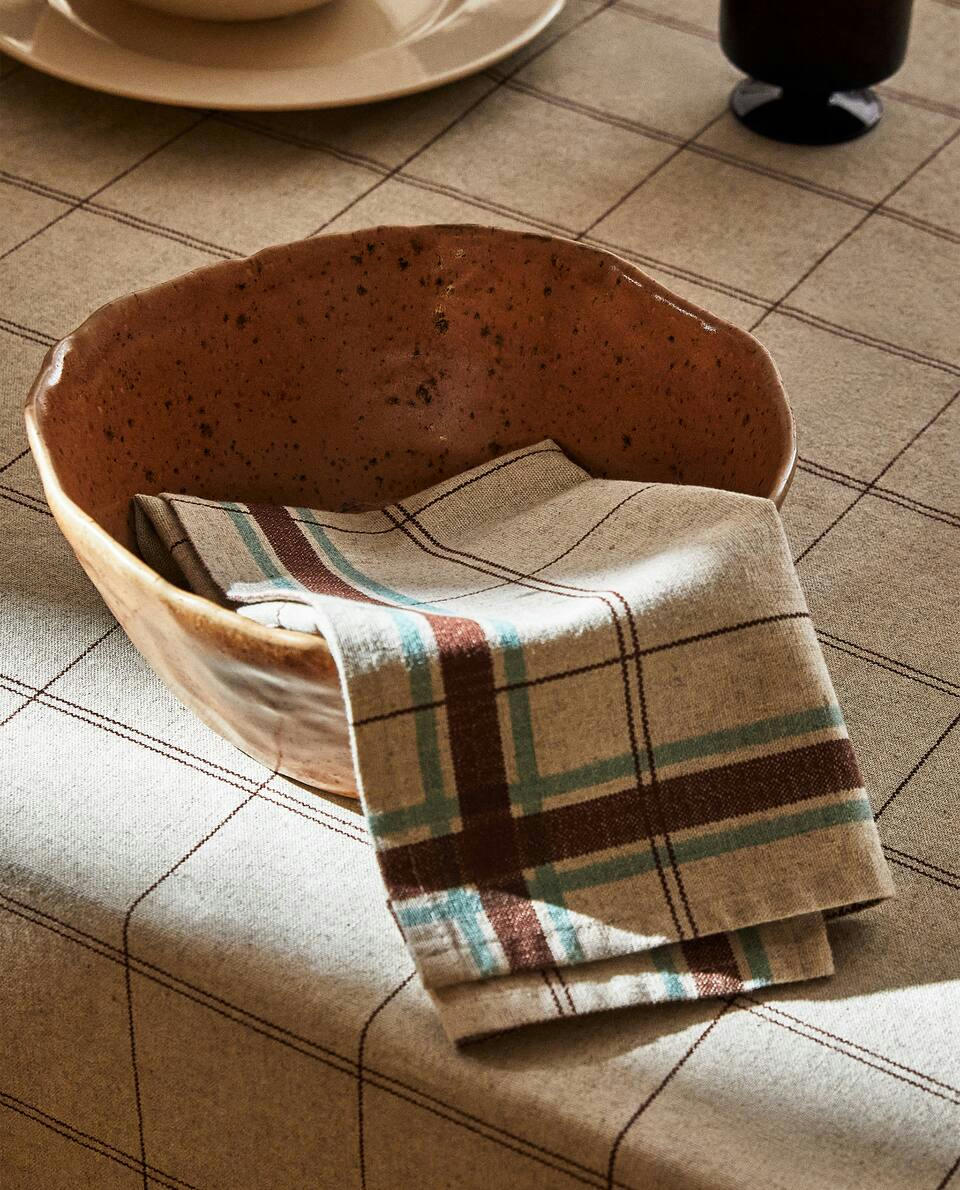 CHECK PRINT NAPKIN PACK