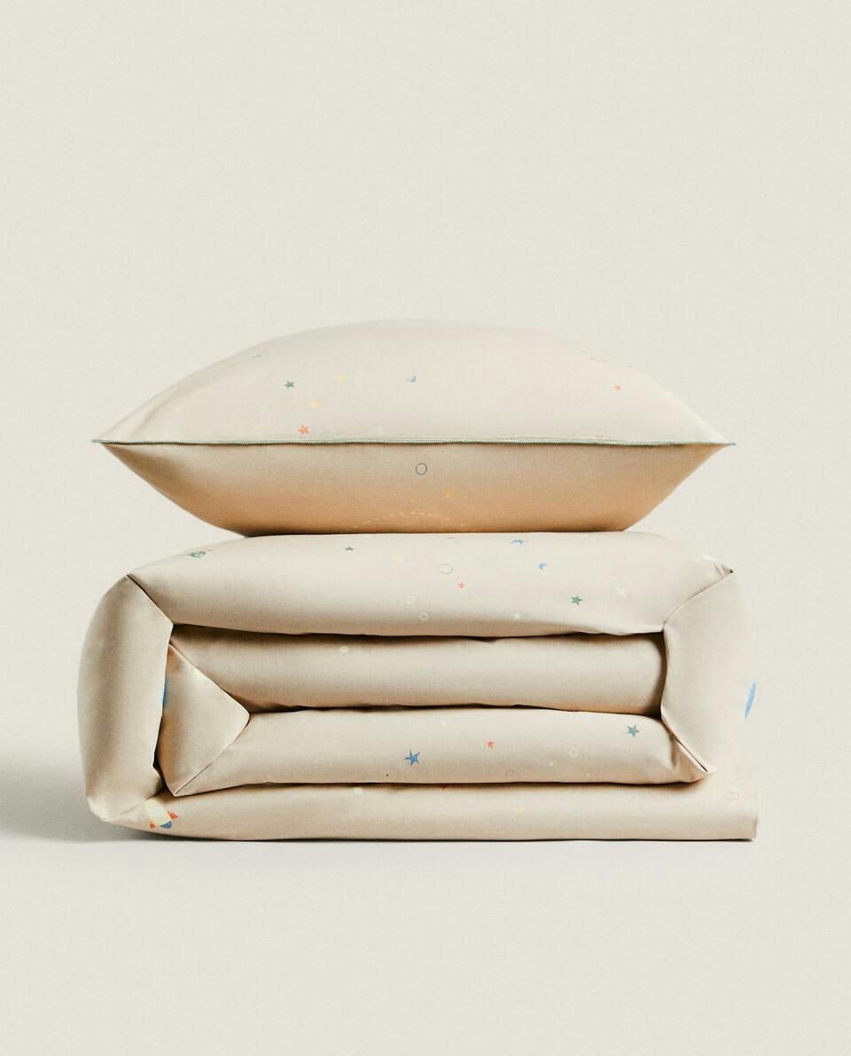 GLOW-IN-THE-DARK CONSTELLATION DUVET COVER