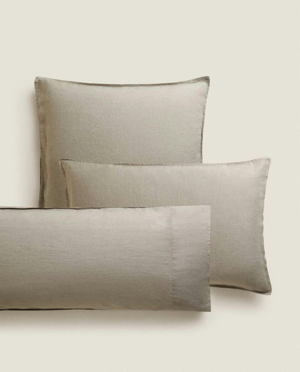 (140 GxM2) WASHED LINEN PILLOWCASE