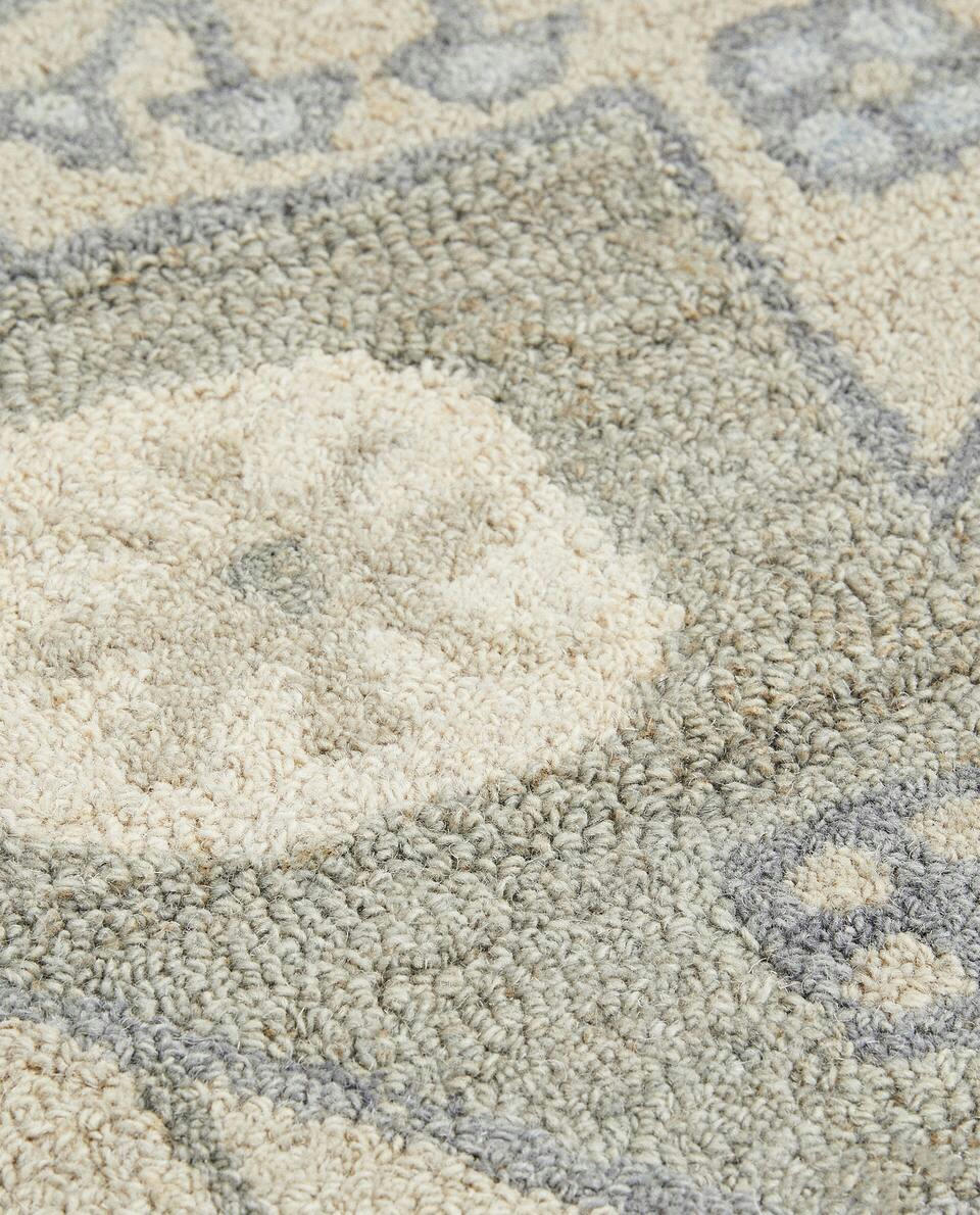 GEOMETRIC WOOL RUG