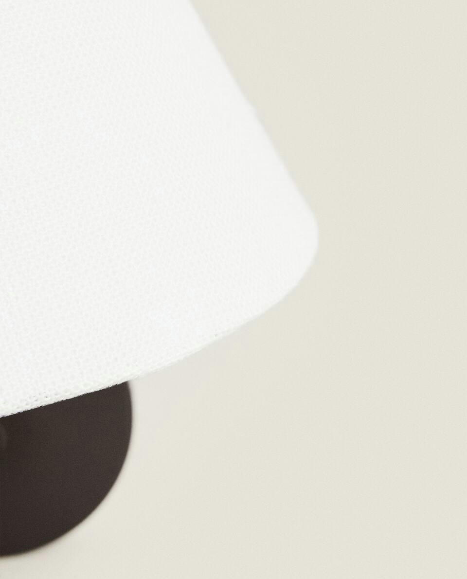 LINEN LAMPSHADE APPLIQUé