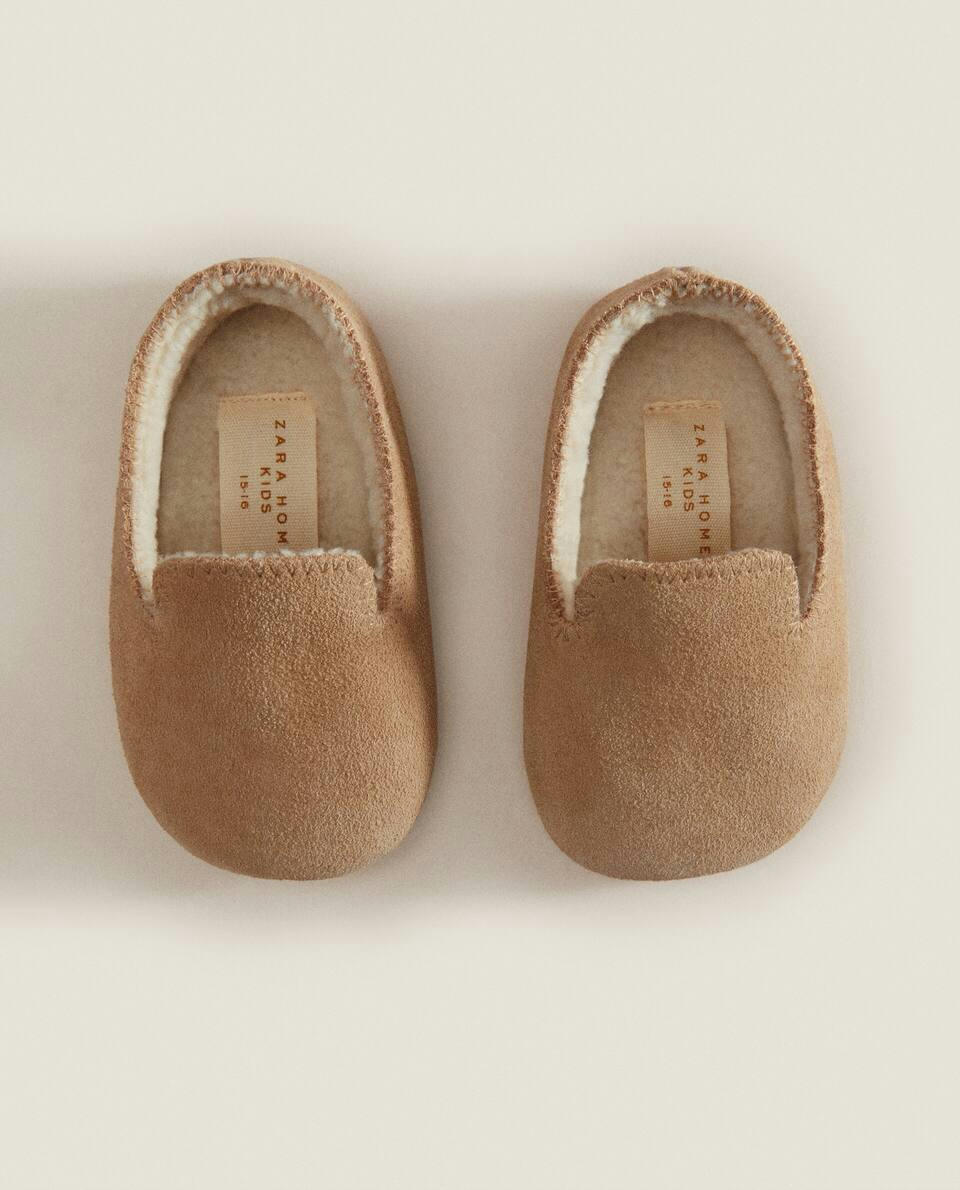 WARM LEATHER LOAFER BOOTIES