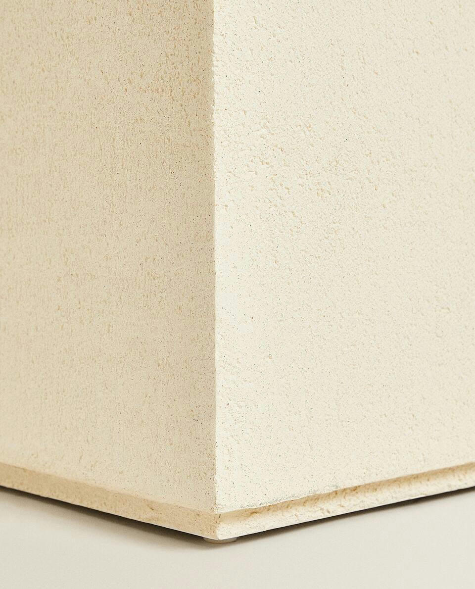 TABLE WITH CEMENT FINISH