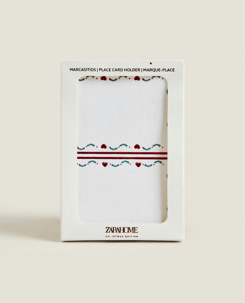 PACK OF CHILDREN’S CHRISTMAS PAPER PLACE CARDS (PACK OF 10)