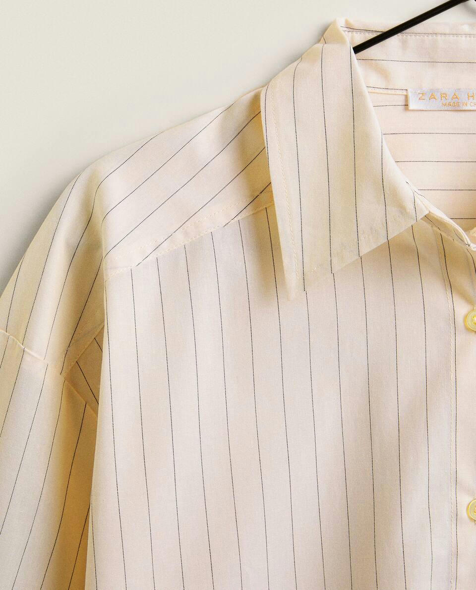 STRIPED COTTON SHIRT