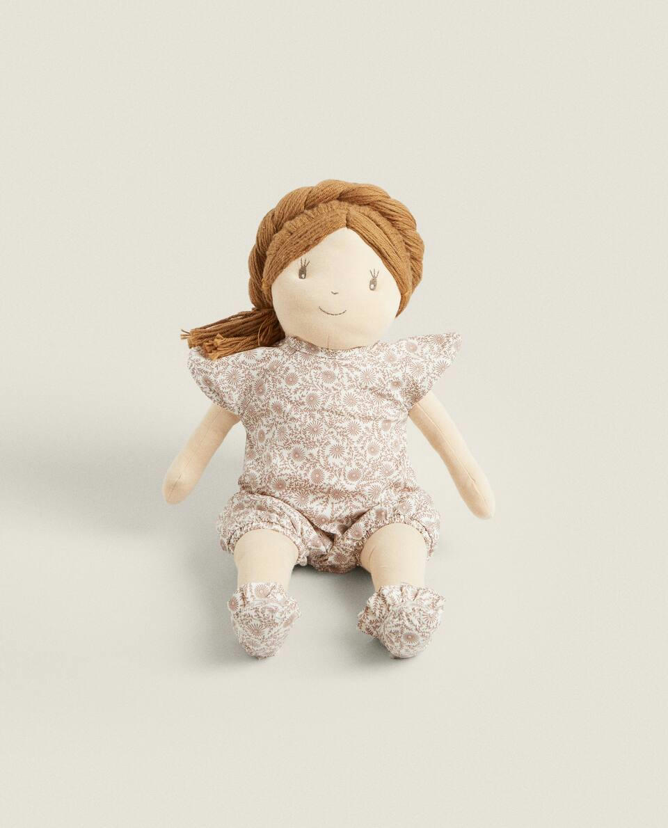 DOLL DRESS AND BOOTIES SET