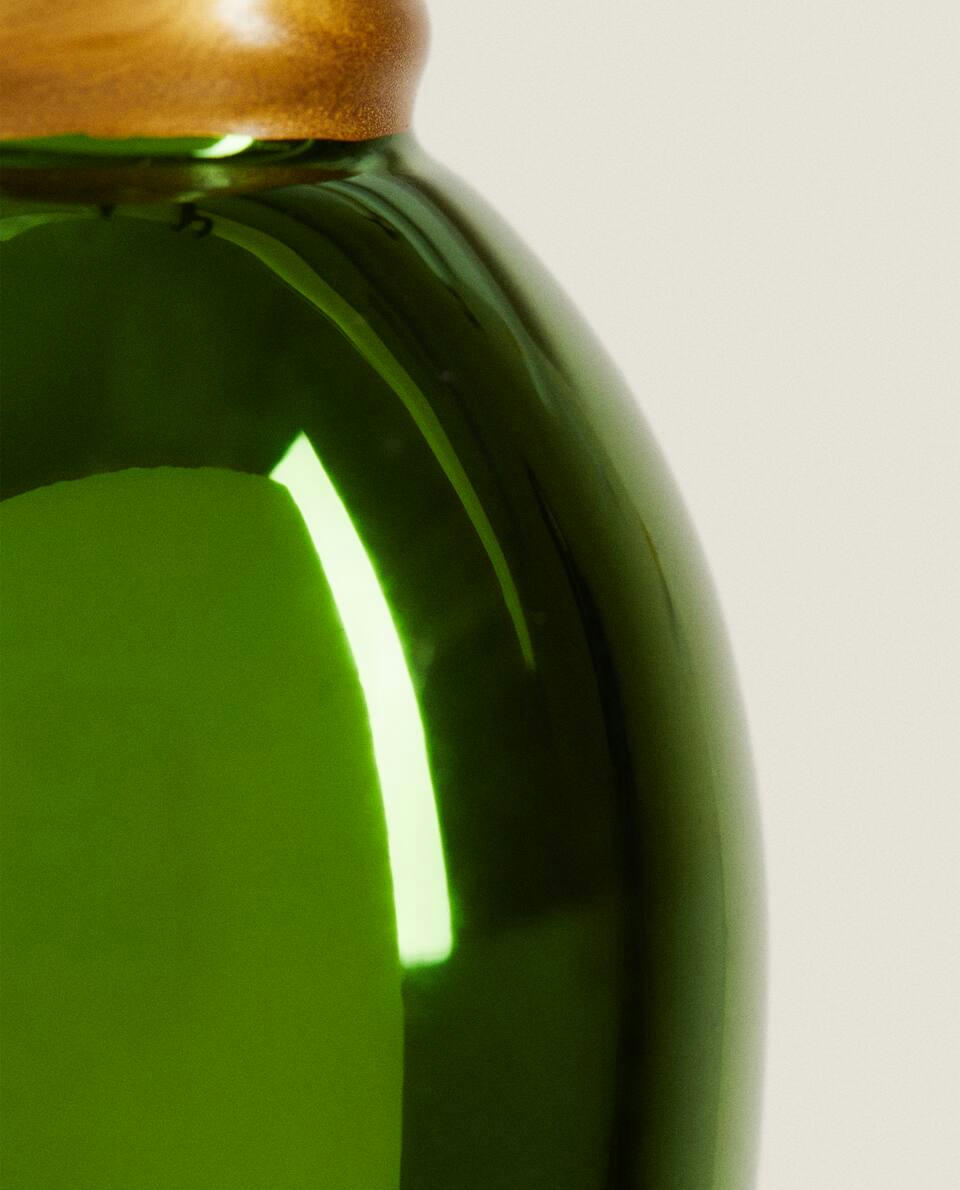 GLASS LIGHT BULB CHRISTMAS DECORATION