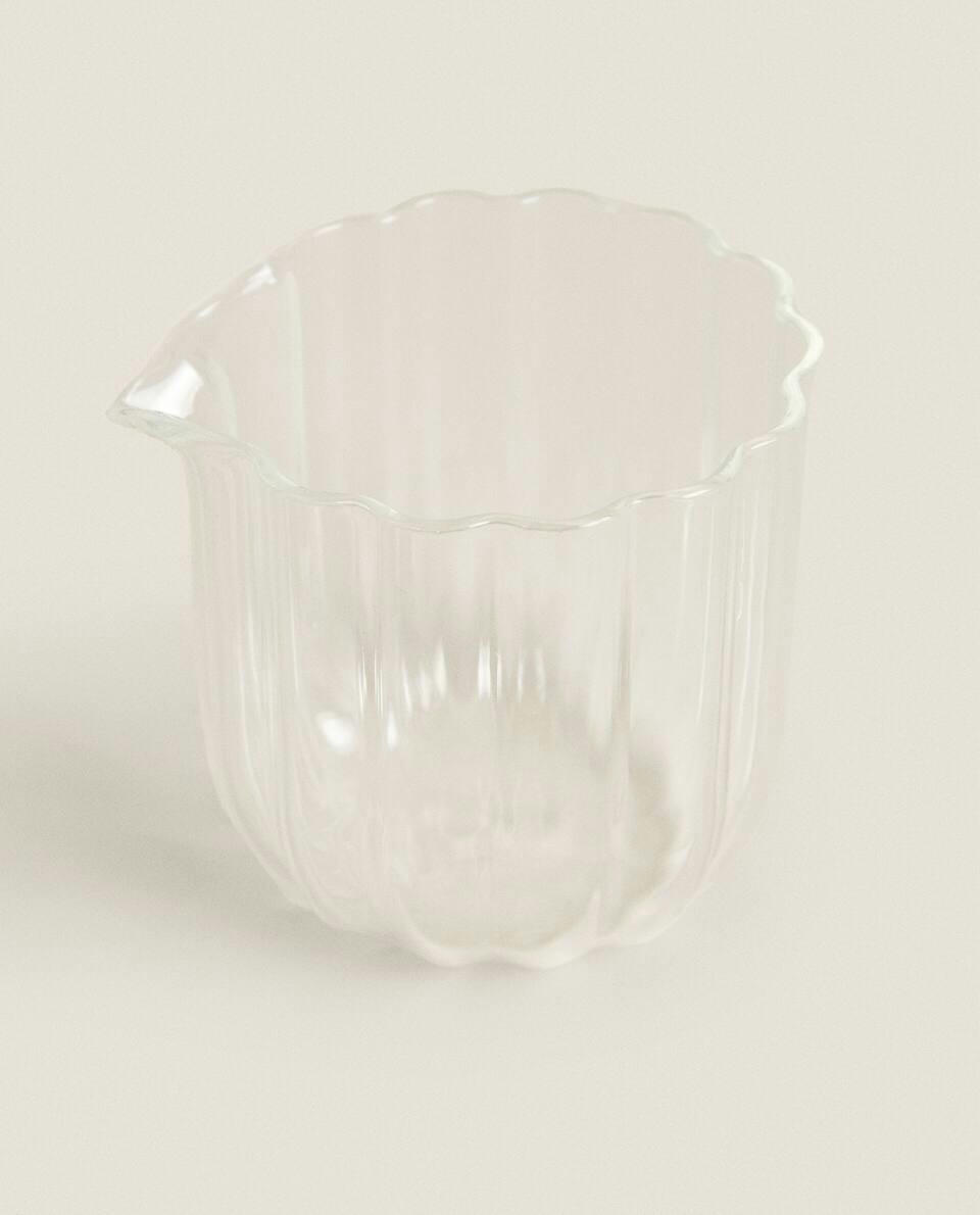 BOROSILICATE GLASS MILK JUG