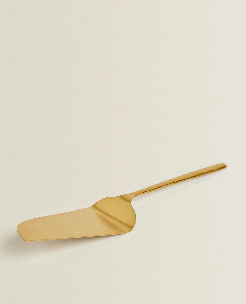 CAKE SLICE WITH HAMMERED HANDLE