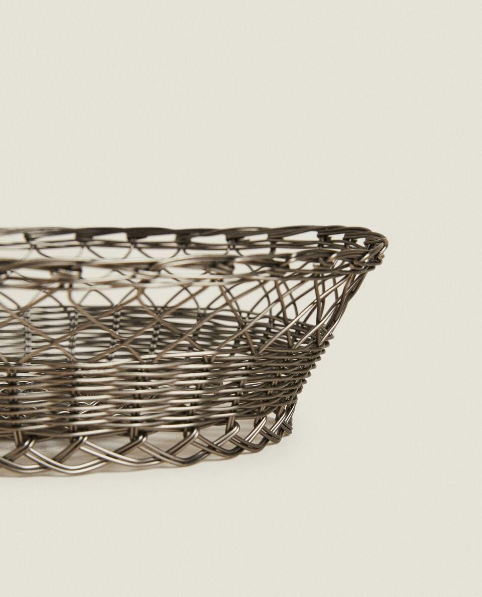 ROUND METAL BASKET