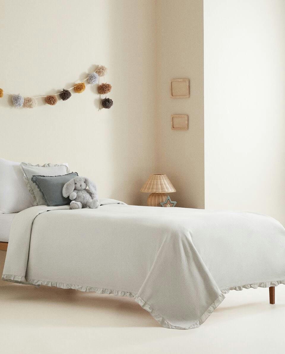 JACQUARD COTTON BEDSPREAD