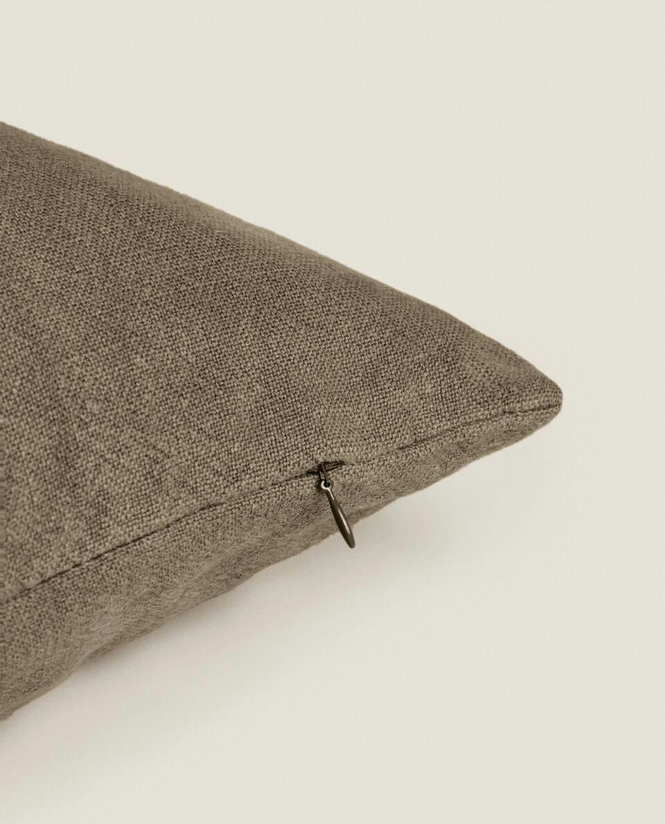 WASHED LINEN CUSHION COVER