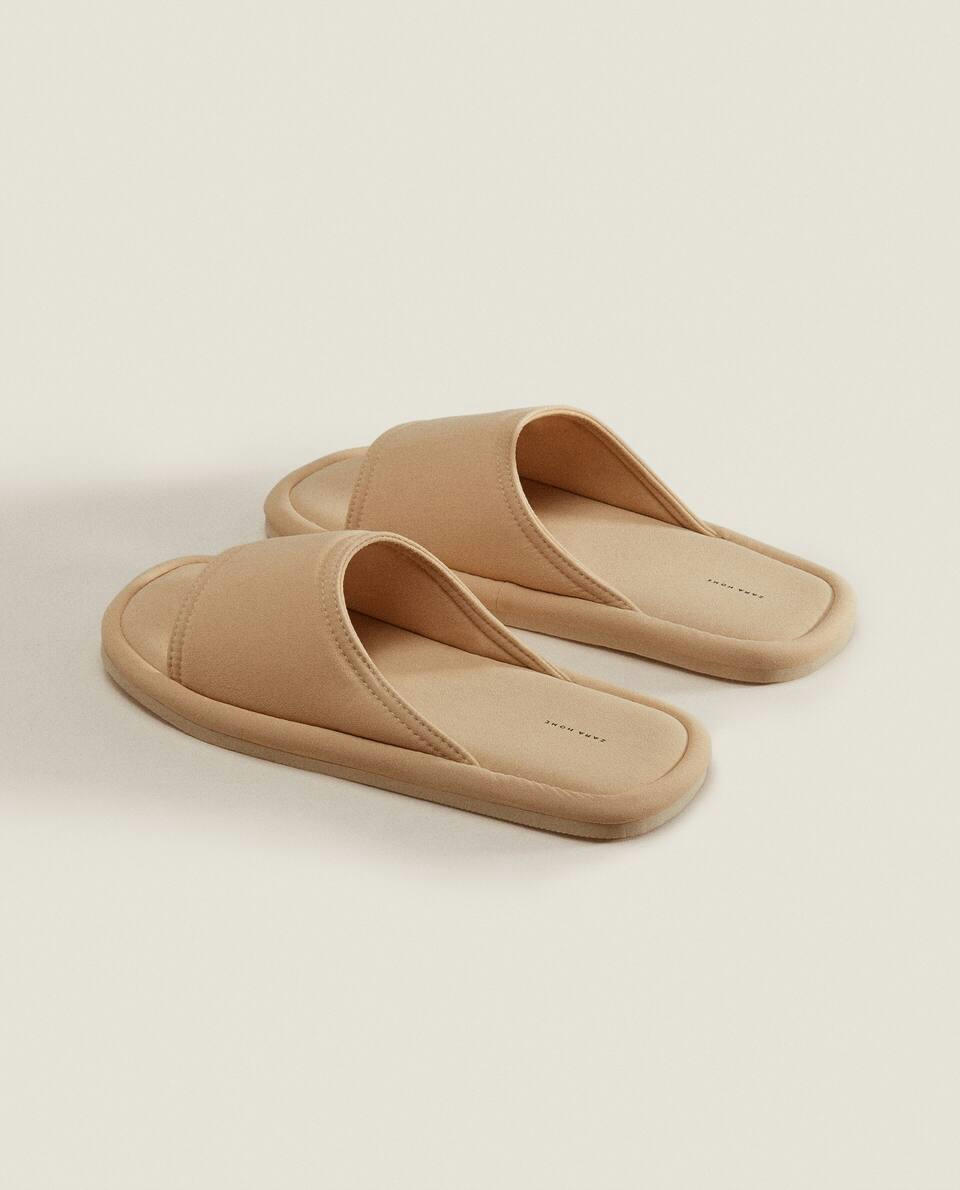 TECHNICAL FABRIC OPEN SLIPPERS