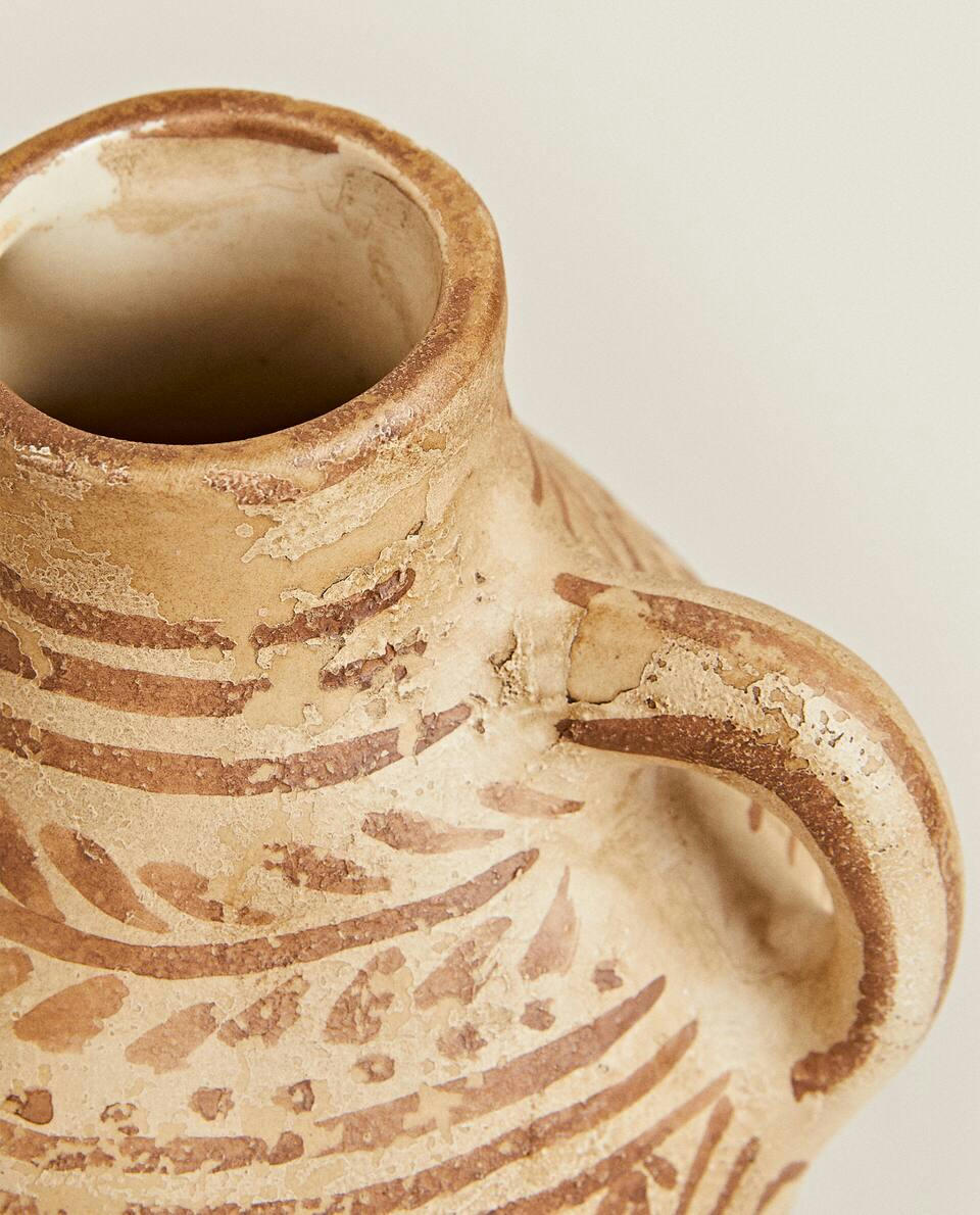 DOUBLE CERAMIC VASE