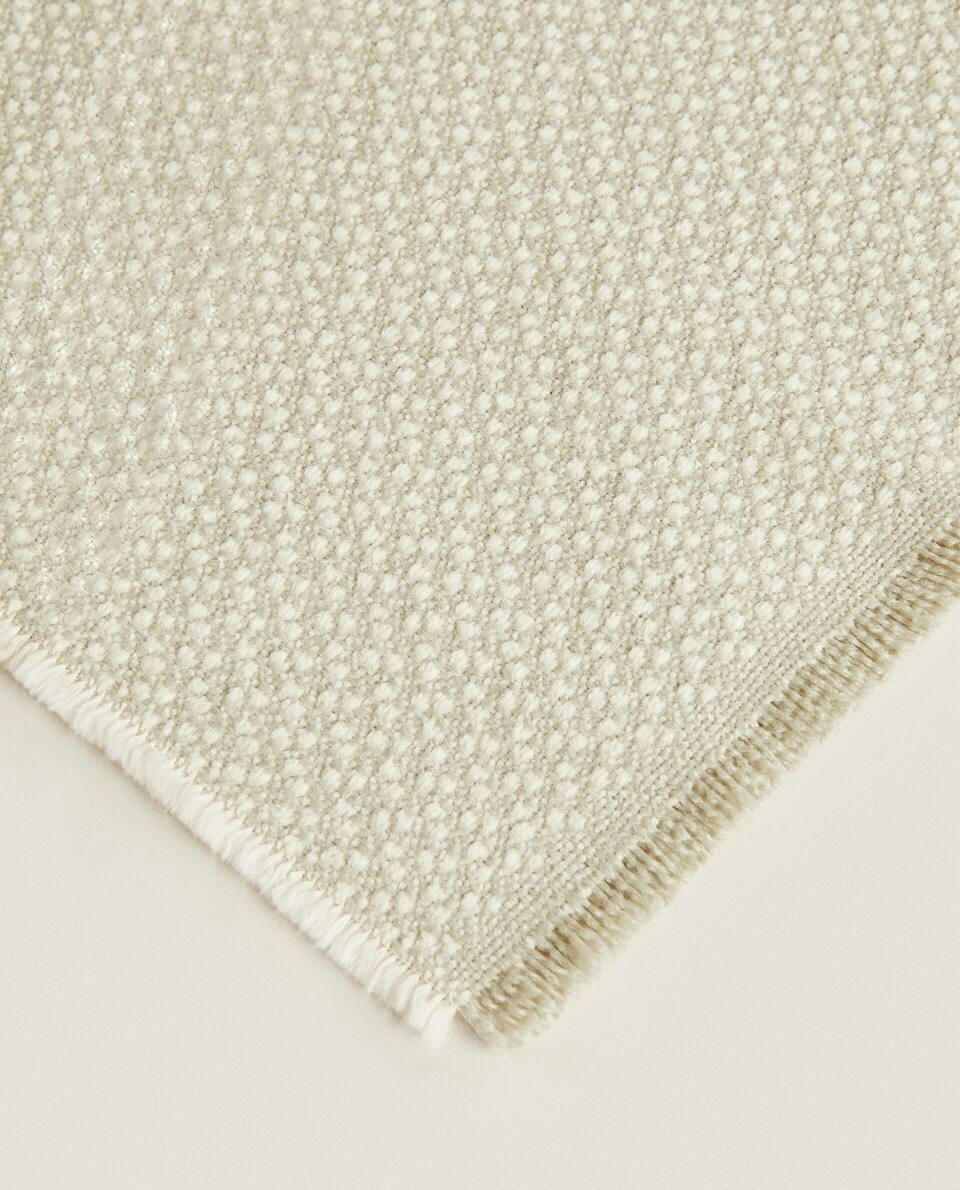 FRINGED ACRYLIC BLANKET