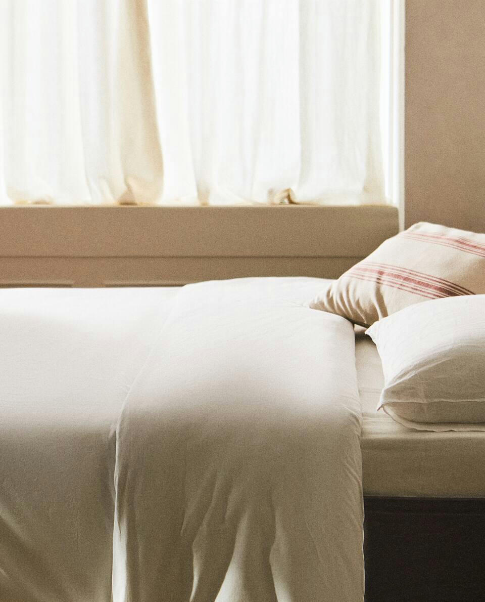 (180 THREAD COUNT) COTTON PERCALE DUVET COVER