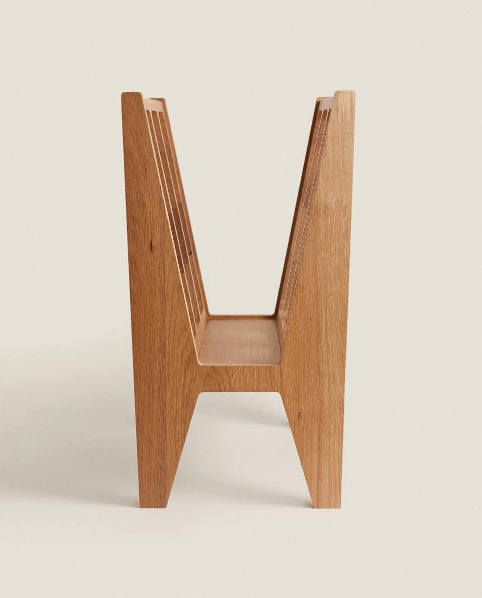 ST. LAZARE WOODEN POSTER RACK