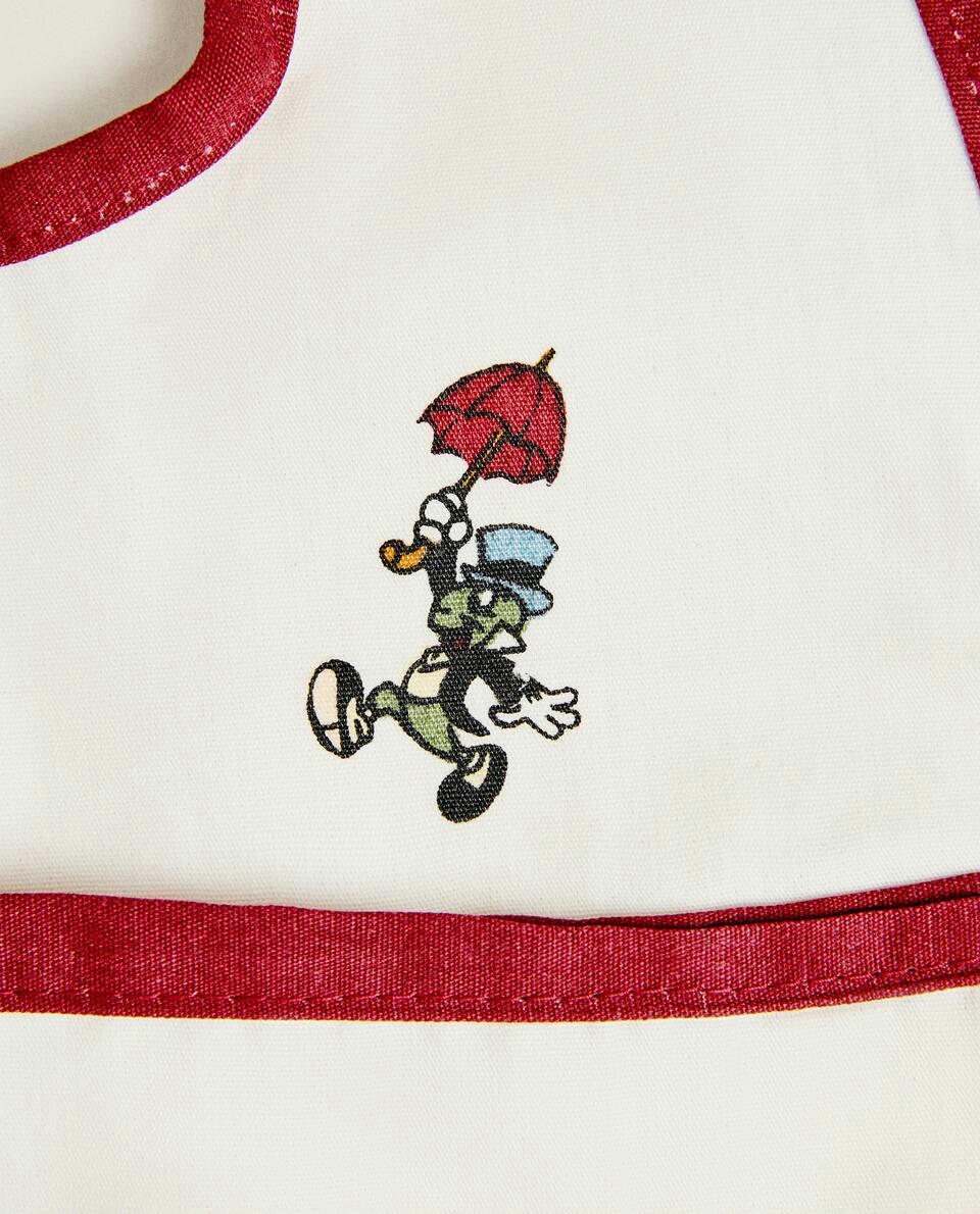 CHILDREN’S PINOCCHIO ? DISNEY RESIN-COATED CHRISTMAS BIB