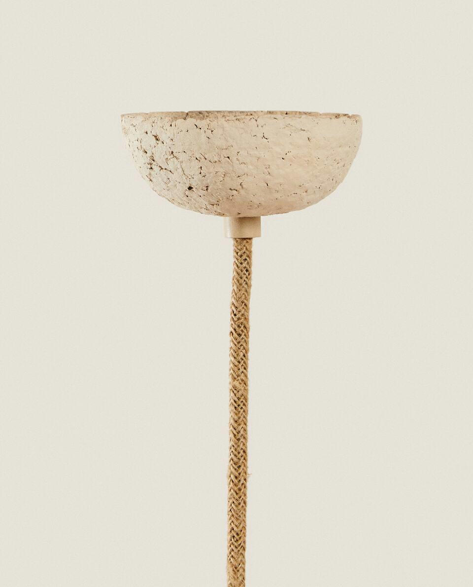 PAPIER-M?CHé CEILING LAMP