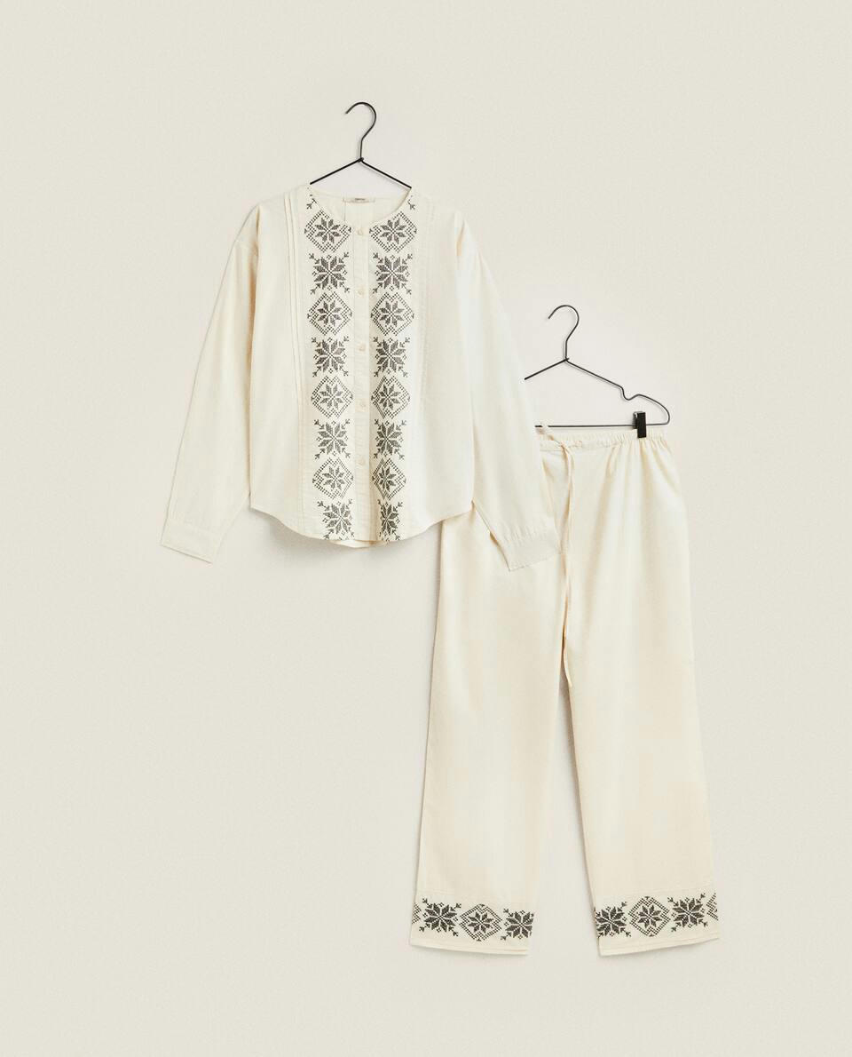 CHRISTMAS KAFTAN PYJAMA SHIRT