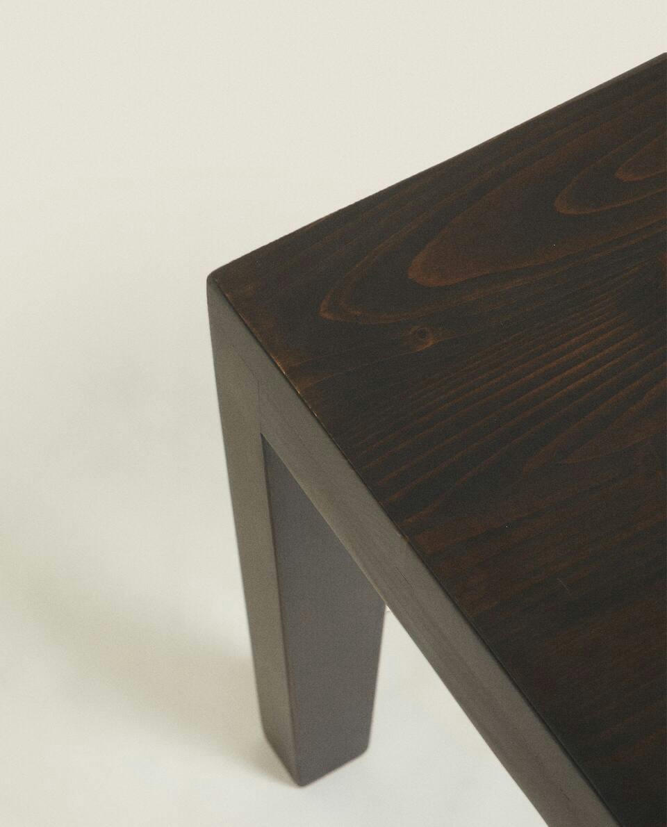 PINE WOOD STOOL