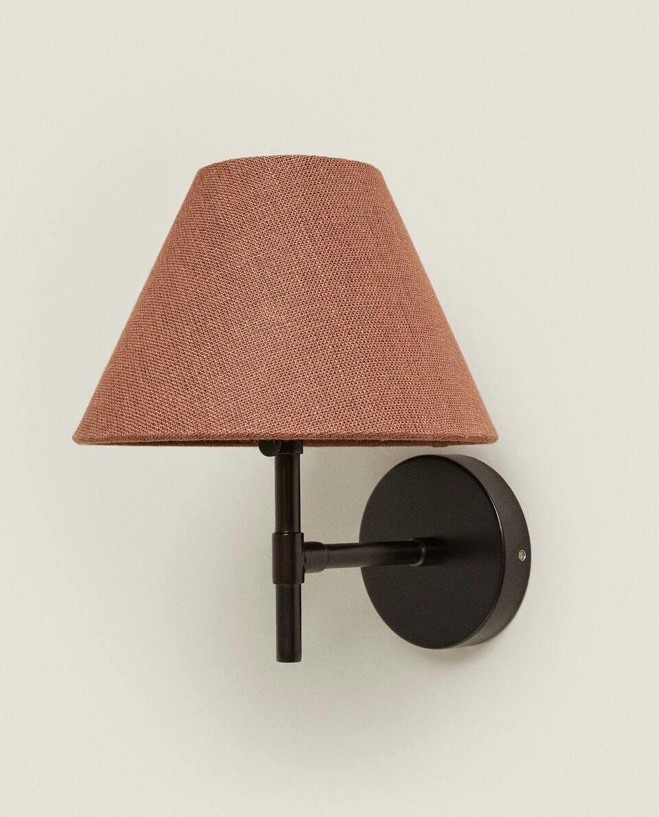 LINEN LAMPSHADE APPLIQUé