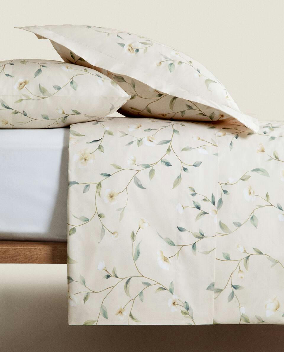 DUVET COVER WITH ROSES
