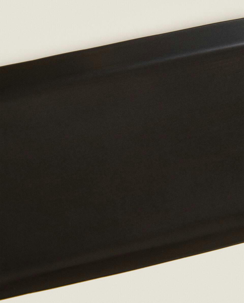 DECORATIVE RECTANGLE METAL TRAY