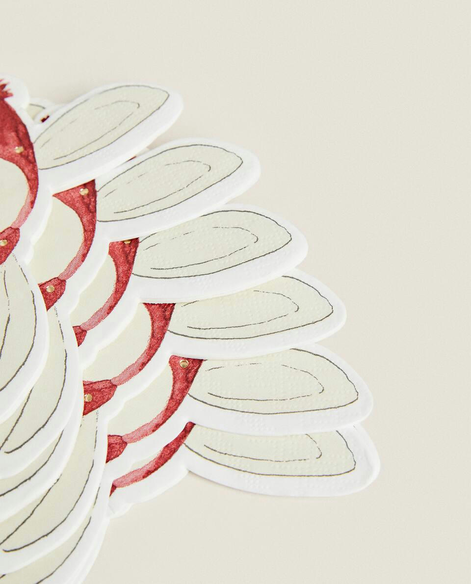 PACK OF CHILDREN’S PAPER NAPKINS WITH CHRISTMAS BUNNY (PACK OF 20)