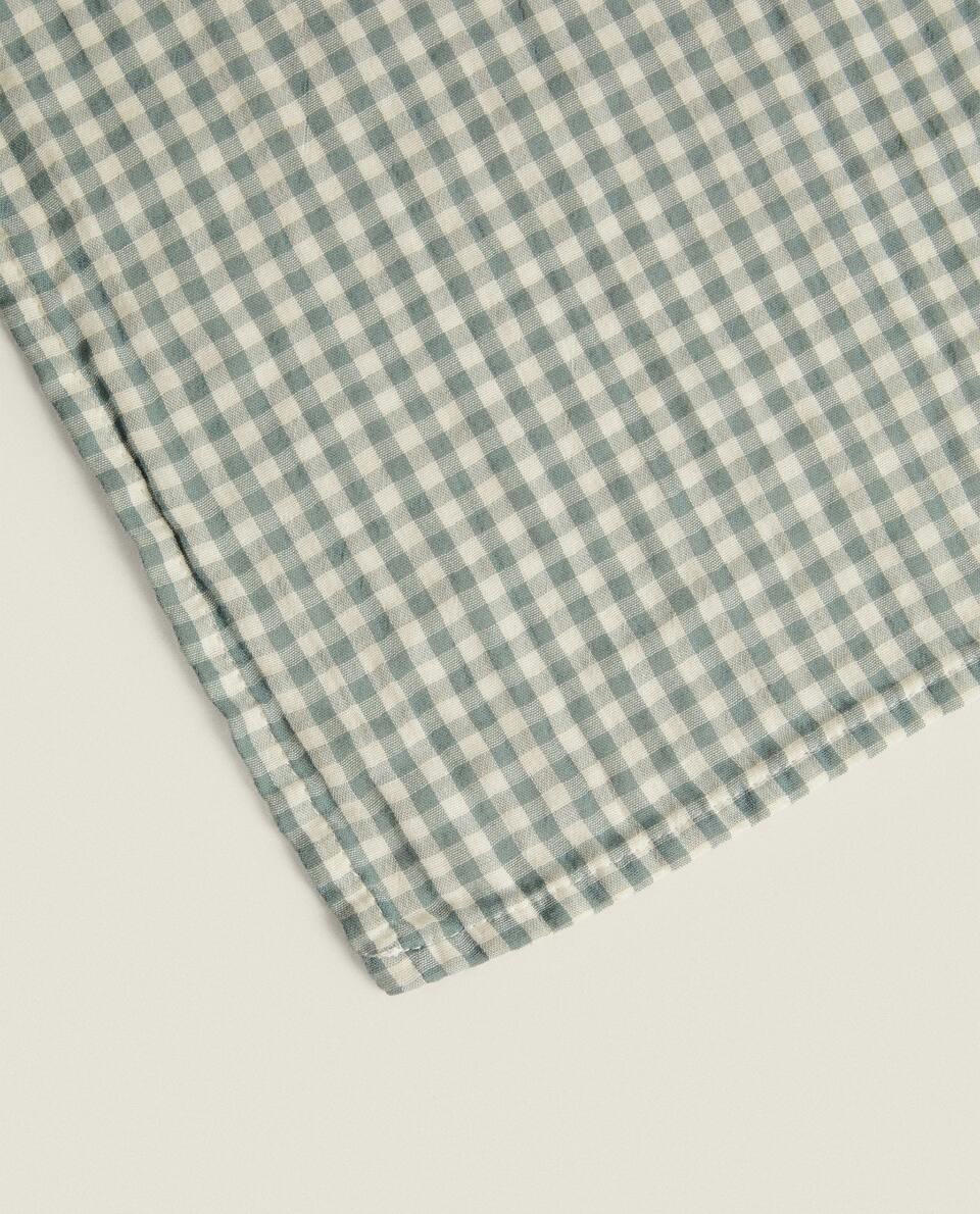 GINGHAM BABY WRAP