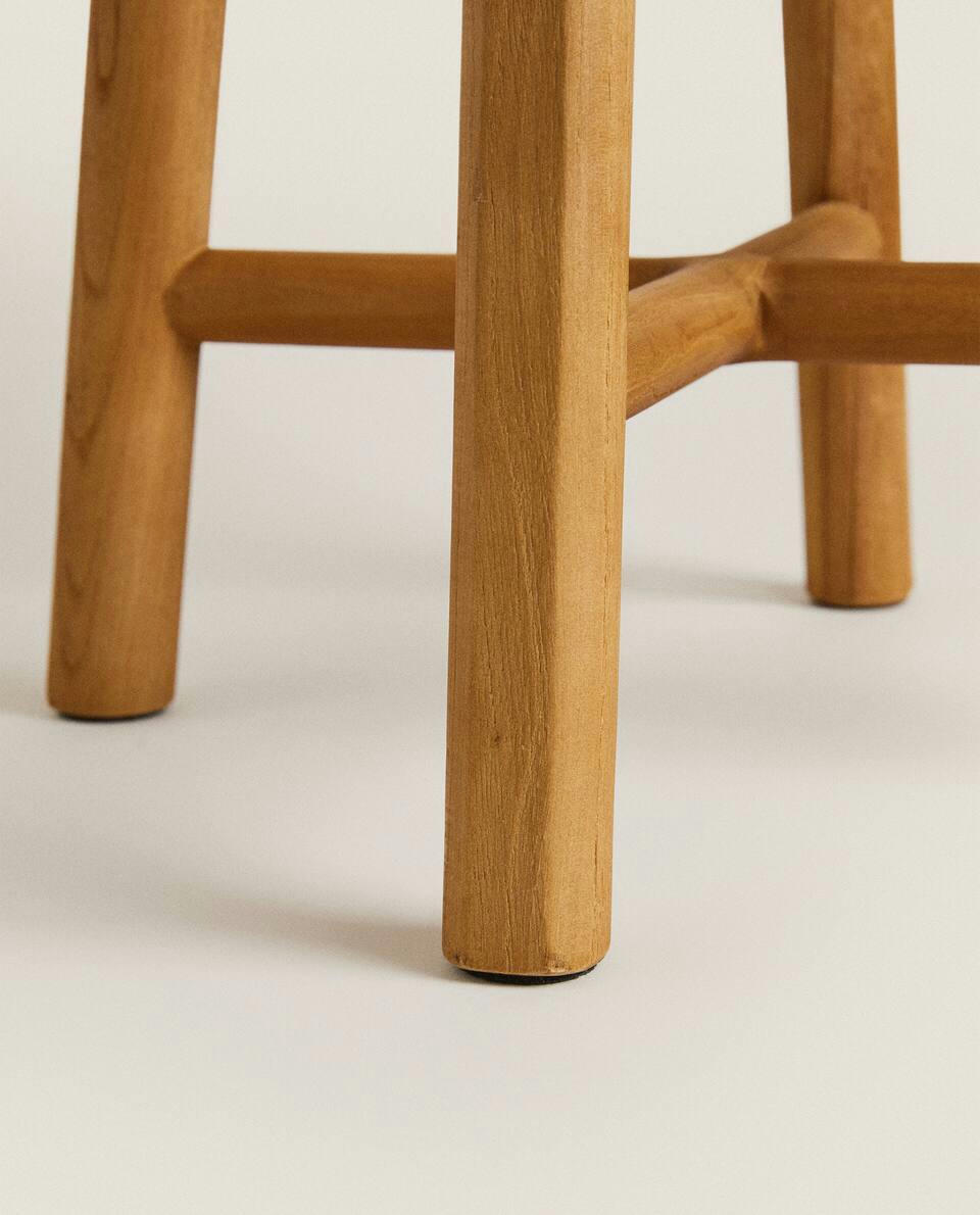 ELM WOOD STOOL