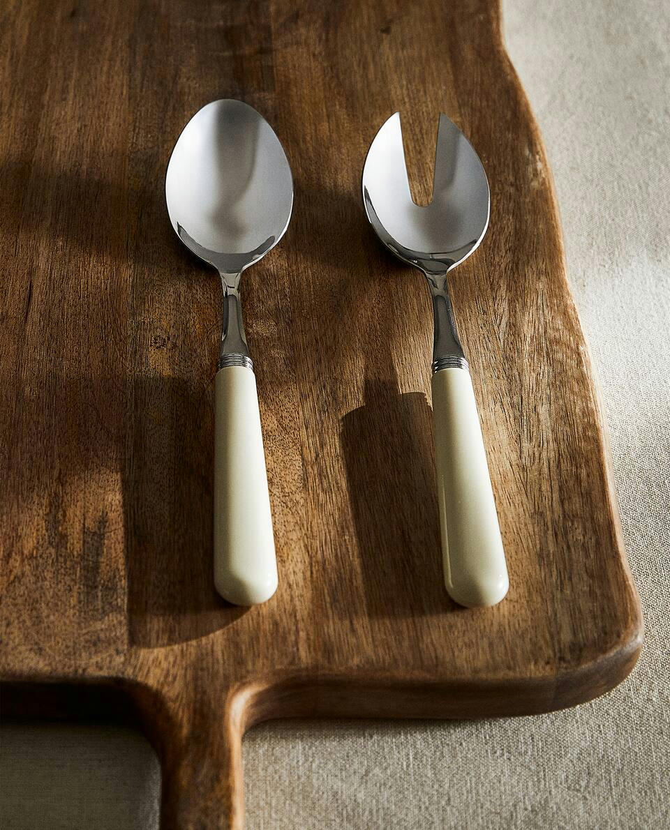 PACK OF STAINLESS STEEL SERVERS (PACK OF 2)