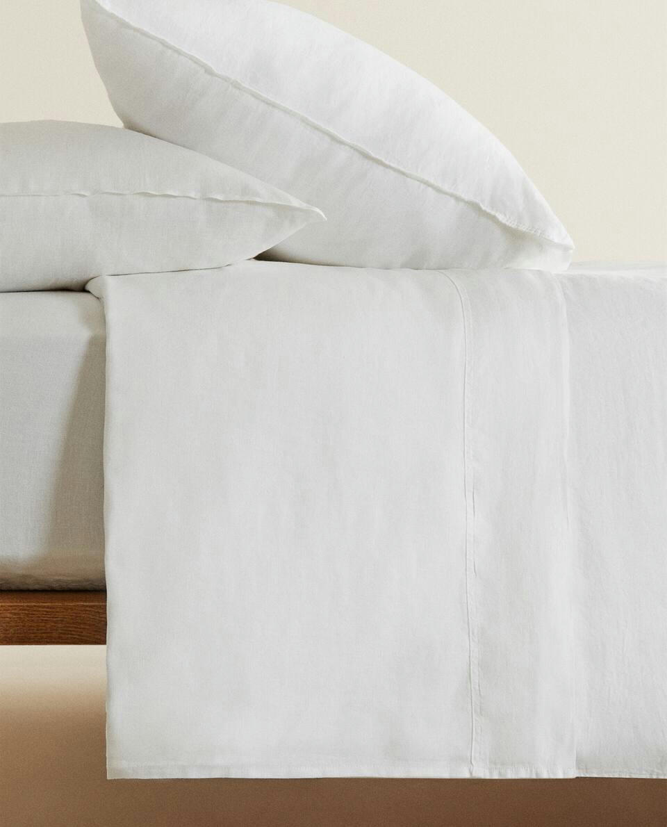(140 GxM2) WASHED LINEN DUVET COVER