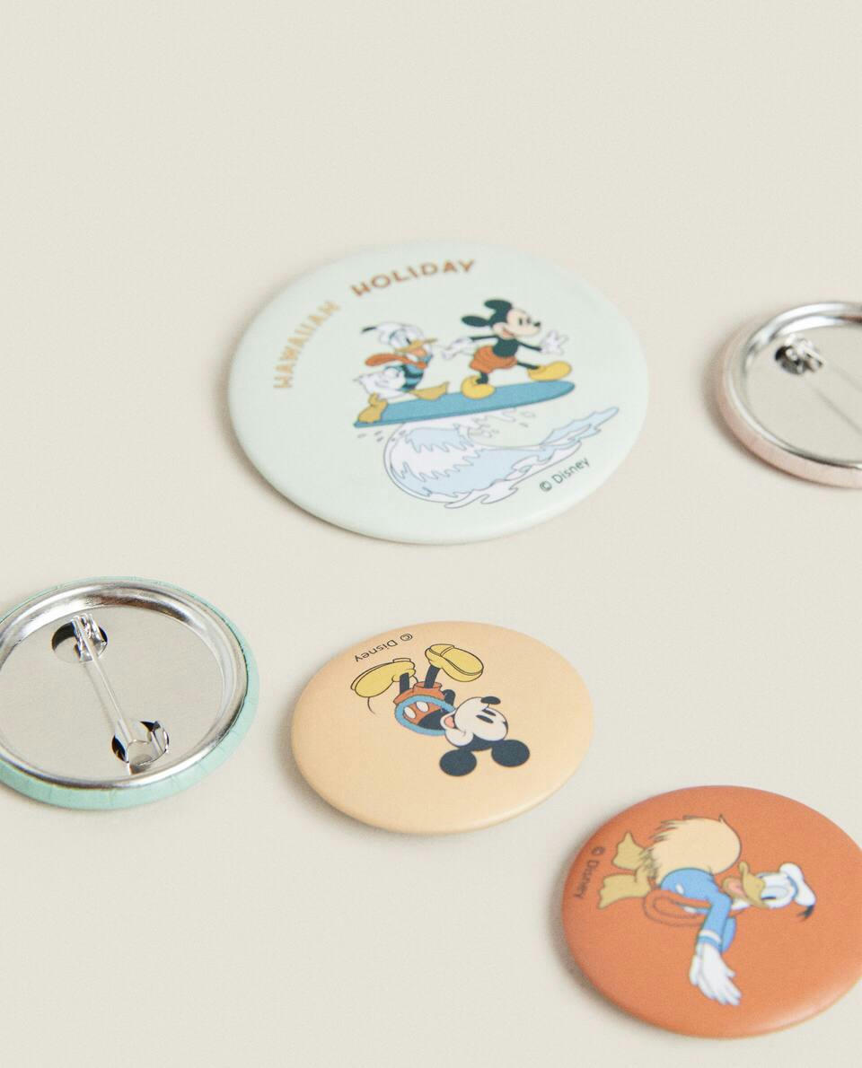 MICKEY MOUSE ? DISNEY BADGE (SET OF 5)
