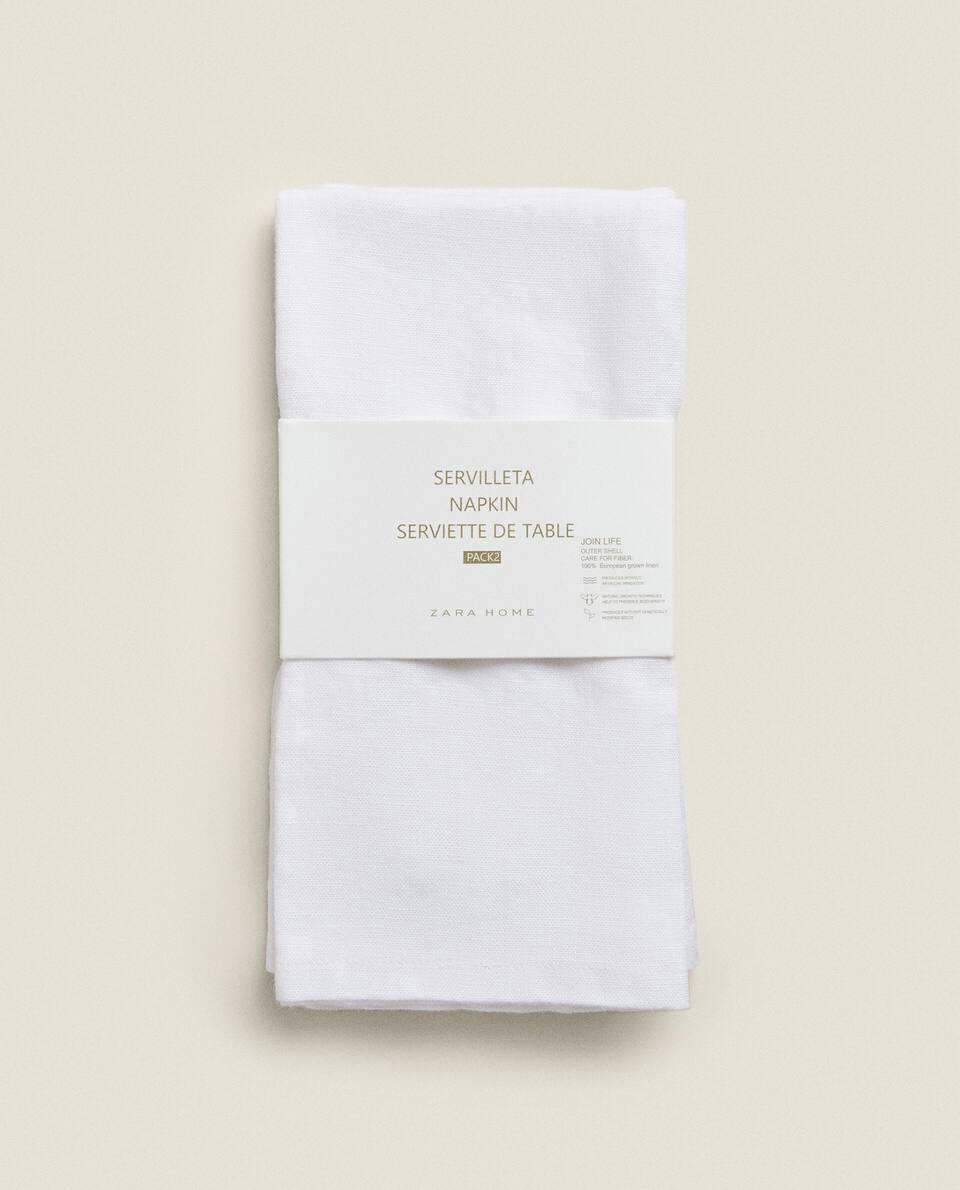 WASHED LINEN NAPKIN (PACK OF 2)
