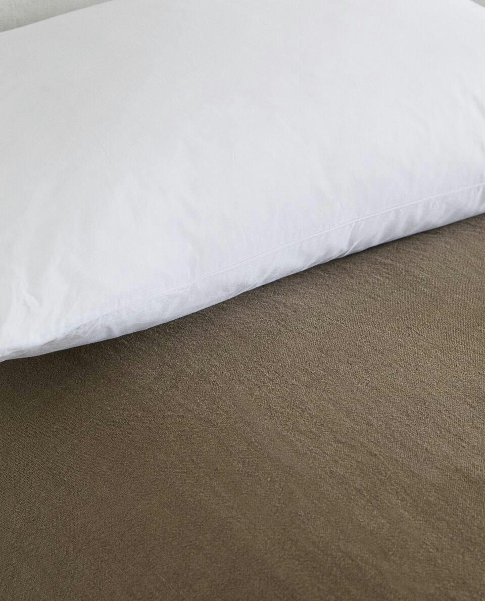 WASHED LINEN BEDSPREAD (400 GxM2)