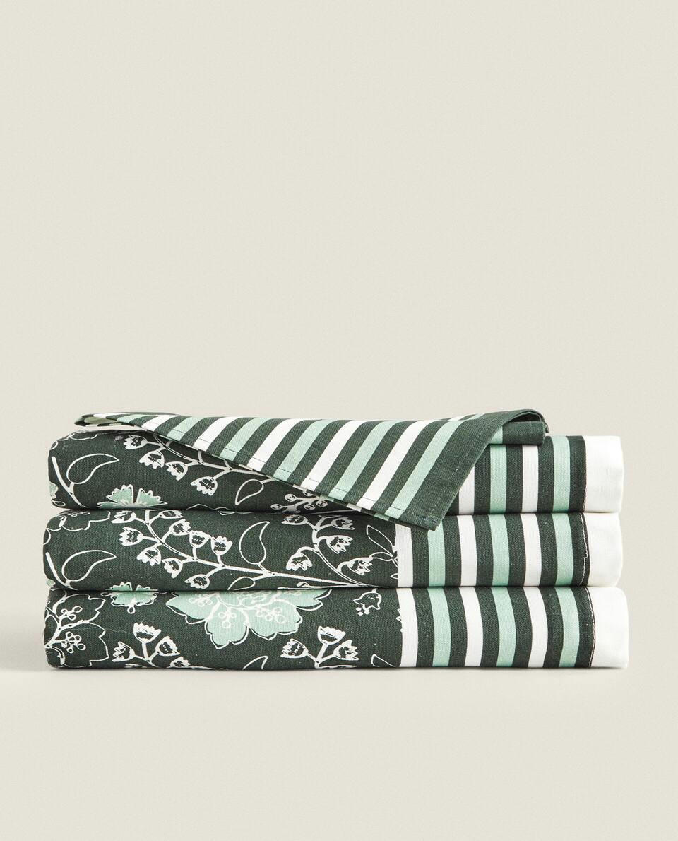 FLORAL COTTON TABLECLOTH