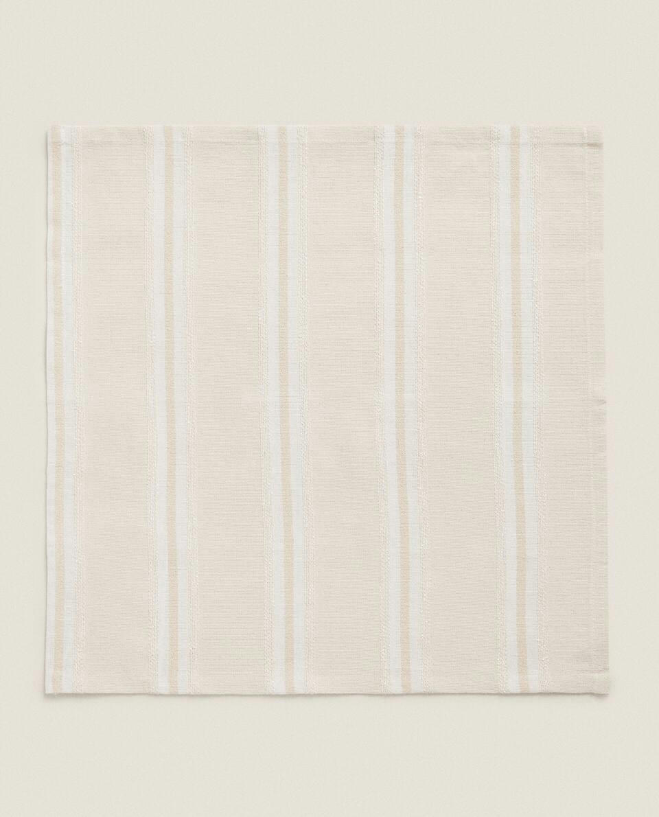 COTTON DYED THREAD NAPKINS (PACK OF 2)