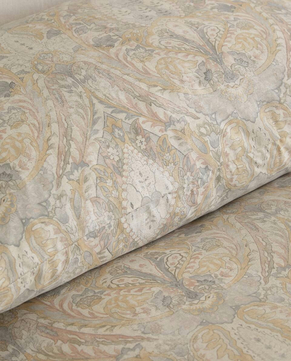 PAISLEY PRINT DUVET COVER