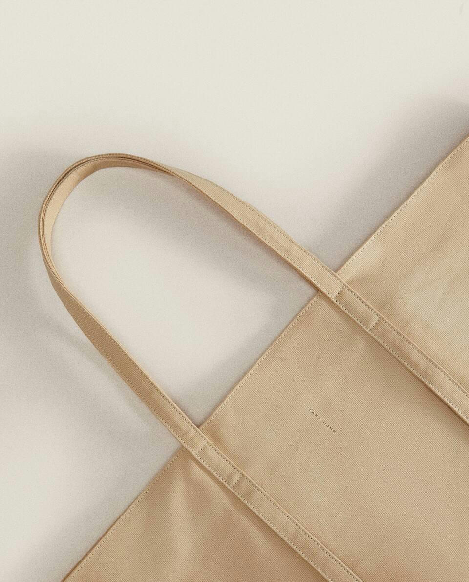 LARGE FABRIC TOTE BAG